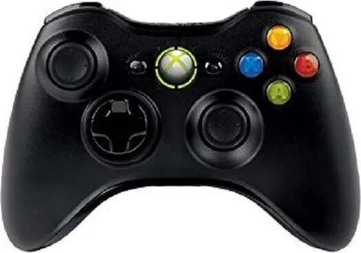 Joystick Joypad Controller Nero Per Xbox X360 Wireless Senza Filo Compatibile