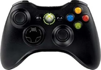 Joystick Joypad Controller Nero Per Xbox X360 Wireless Senza Filo Compatibile