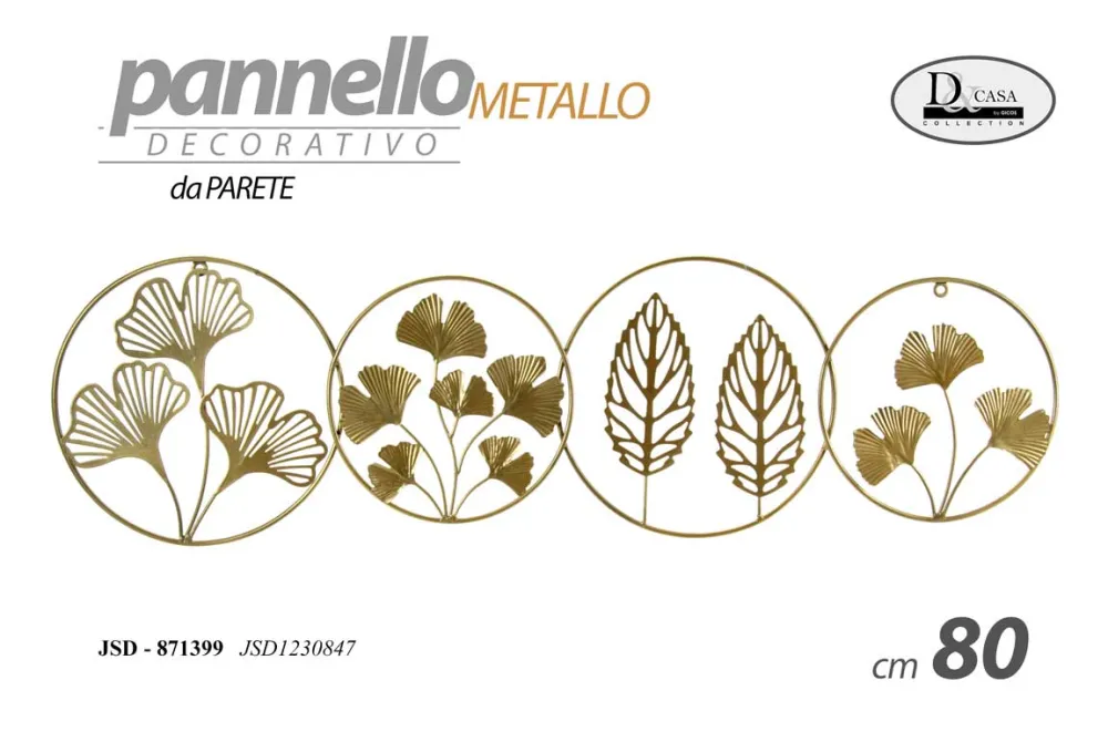 JSD/QUADRO METAL FIORI 80CM JSD1230847