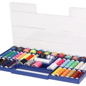 Kit bobine filo cucito da 62 rocchetti