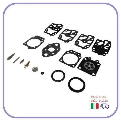 KIT MEMBRANE e guarnizione per carburatore WALBRO decespugliatore
