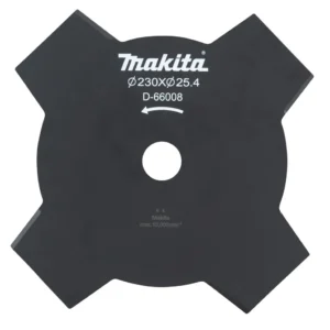 Lama metallo Makita per decespugliatori Ø 230mm • Ø foro 25,4mm • 4 Denti con Testa Filo Automatica