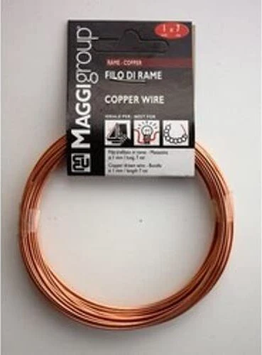 MAGGI GROUP - MATASSINA DI FILO DI RAME 0,8X12MT