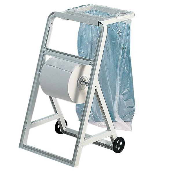 MAR PLAST - A57801 - Portasacco per dispenser cavalletto - ABS - 4,2x35,6x40 cm - bianco - Mar Plast - 61086 - Conf. da 1 Pz.