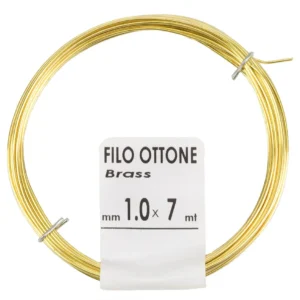 Matassina Filo Ottone D 1,0 Mm 7 M- Filotecnica- 20,0 Pz