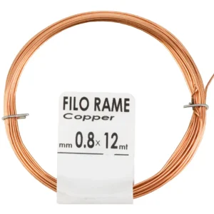 Matassina Filo Rame D 0,8 Mm 12 M- Filotecnica- 20,0 Pz