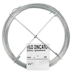 Matassina Filo Zincato N.12 D 1,8 Mm 11 M- Filotecnica- 30,0 Pz