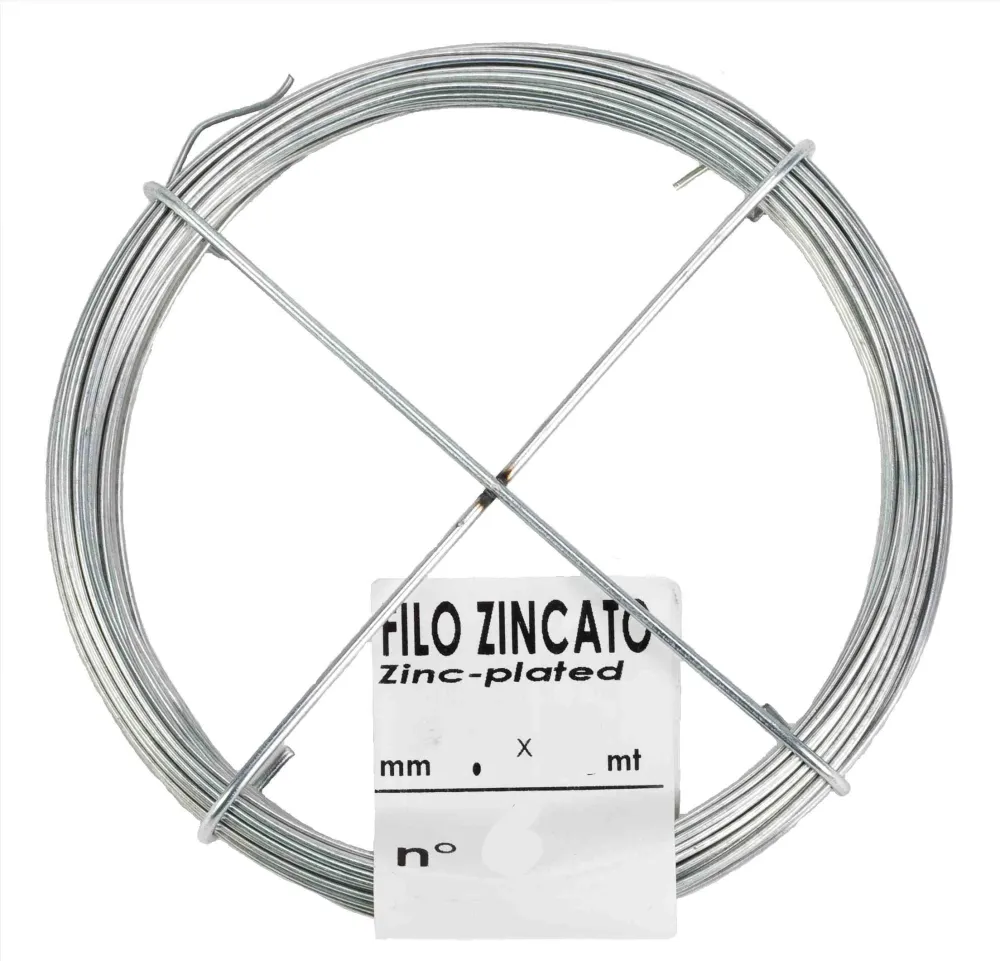 Matassina Filo Zincato N.14 D 2,2 Mm 7 M- Filotecnica- 30,0 Pz
