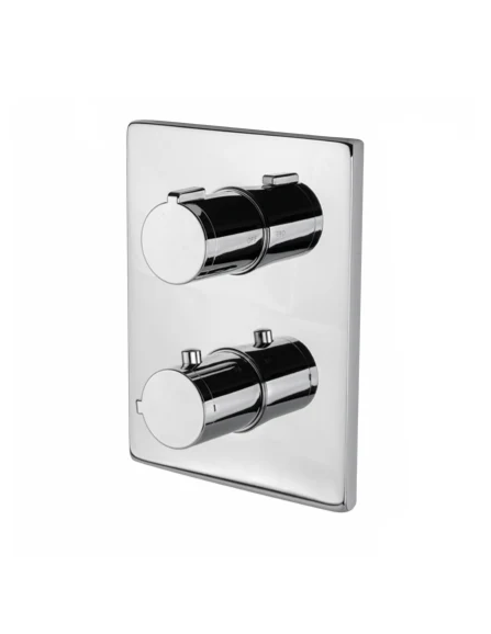MISCELATORE TERMOSTATICO QUADRO DOCCIA VEMA WELLNESS BRASS OTTONE V08111
