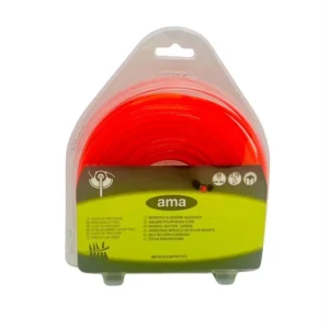 Monofilo Sezione Quadrata d.2,70 mm. 55 mt. per Decespugliatore Ama