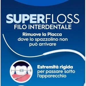 Oralb Man Filo Superfloss New 50 fili pre-tagliati