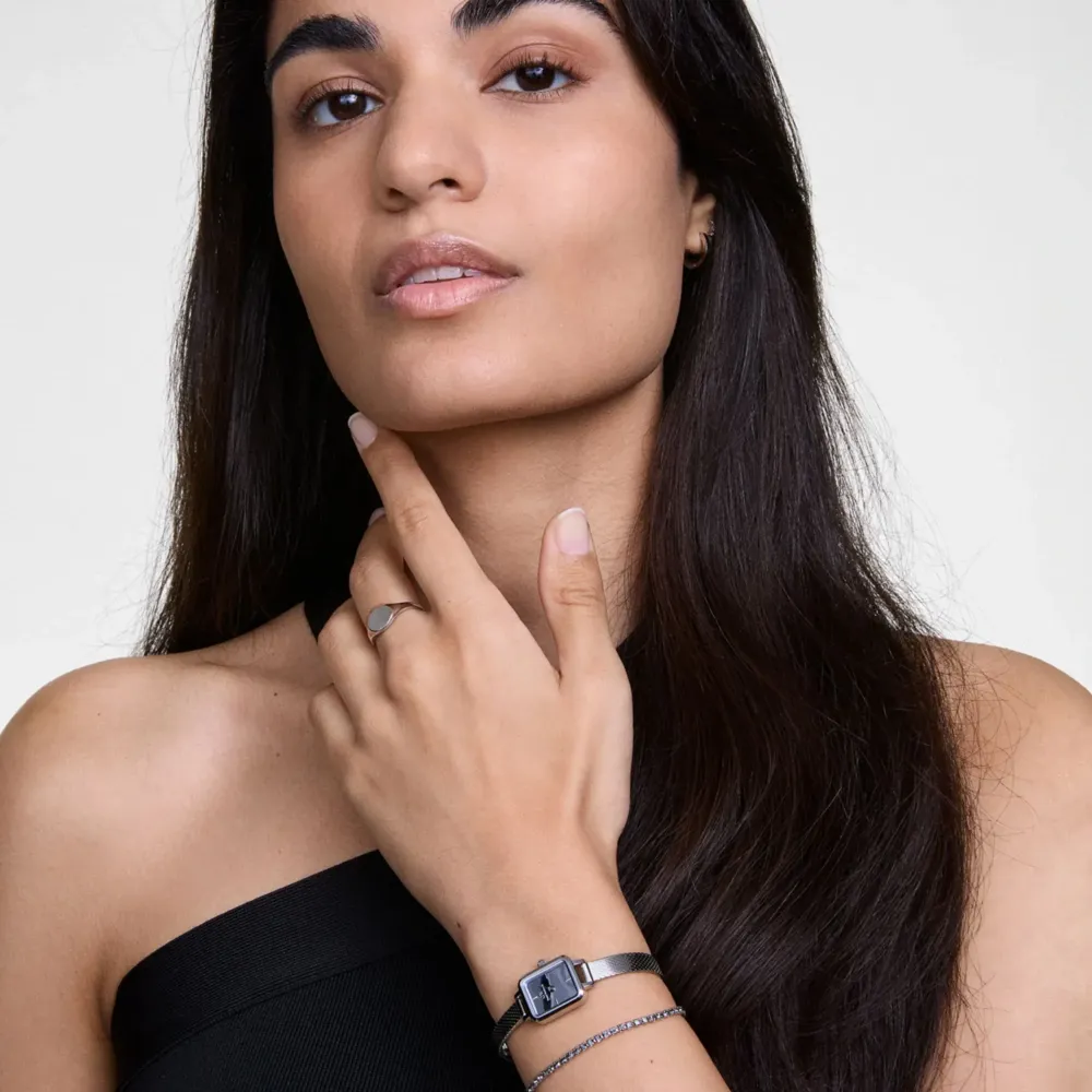 Orologio Acciaio Donna Daniel Wellington Quadro Reflection