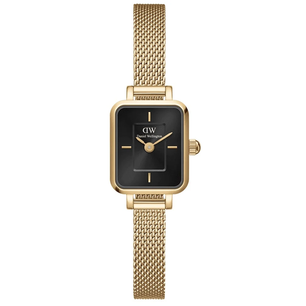 Orologio DW Quadro Mini Evergold DW00100652 donna 15x18 mm
