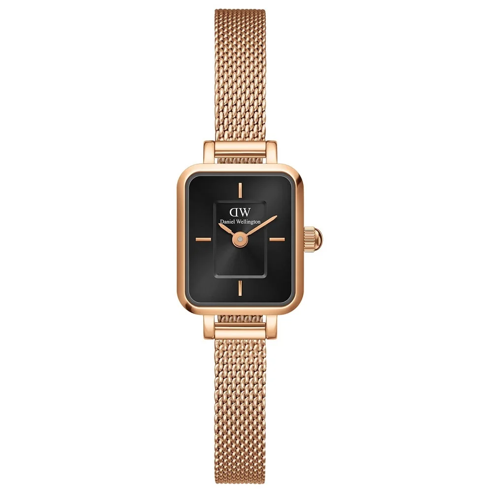 Orologio DW Quadro Mini Melrose DW00100647 donna 15x18 mm