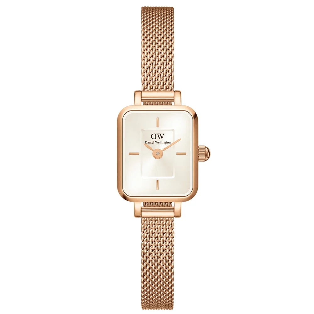 Orologio DW Quadro Mini Melrose DW00100651 donna 15x18 mm