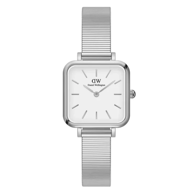 Orologio DW Quadro Studio 22 mm bianco DW00100521