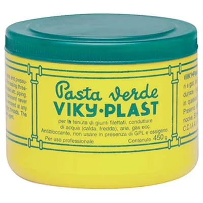 Pasta Verde Viky Plast - Gr 450- 6 Pezzi