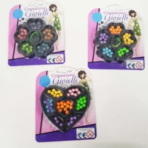 Perline Perle Colorate Fiore Filo Accessori Bellezza Beauty Creare Gioielli