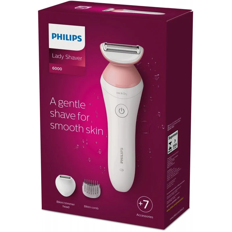 Philips BRL146/00 6000 series Lady Shaver Series 6000 Rasoio senza filo per utilizzo Wet & Dry