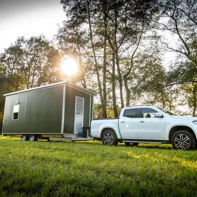 Pollaio Mobile Stradale | 210 Ovaiole Alimentazione filo impianto civile