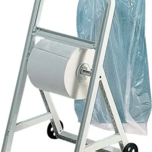 Portasacco per dispenser cavalletto - ABS - 4 2x35 6x40 cm - bianco - Mar Plast
