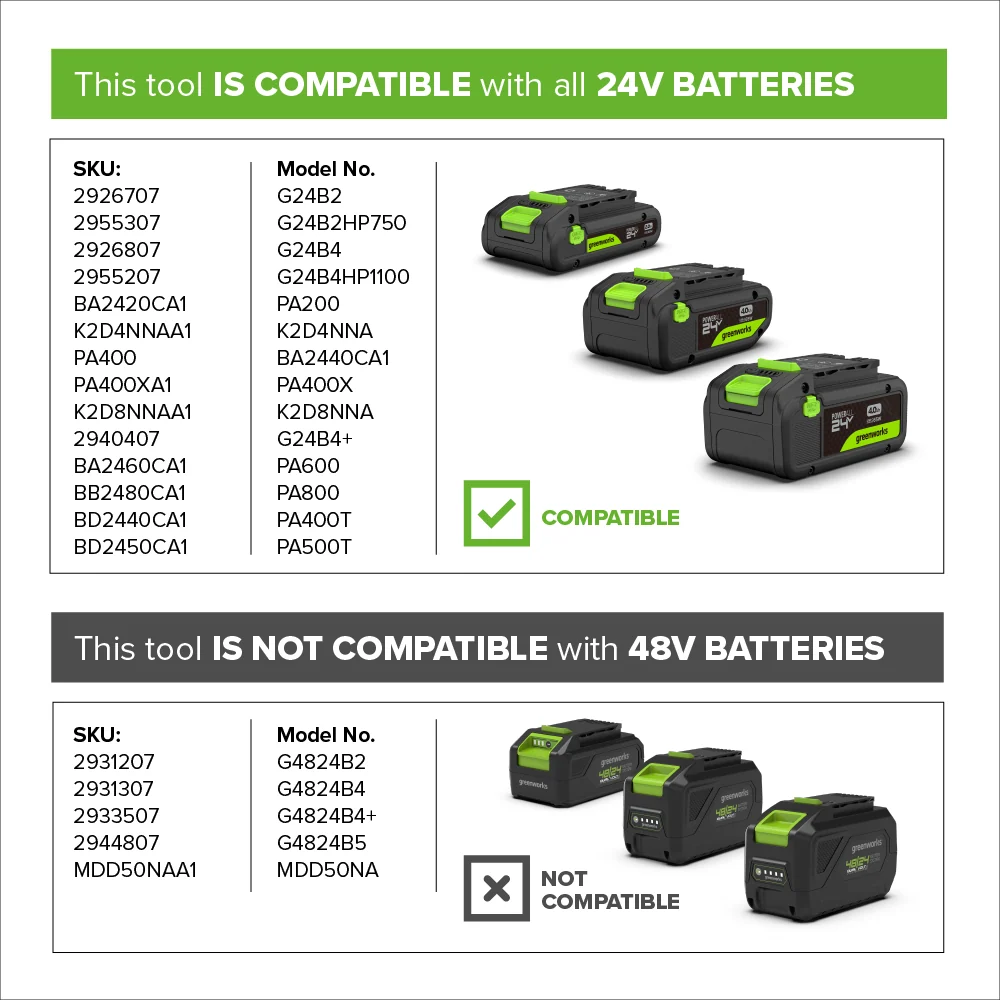 POWERALL 48V (24V x 2) Decespugliatore con impugnatura manubrio 38cm - 2x Batterie 4Ah
