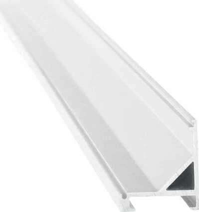 Profilo Ang Quadro Slot Alluminio-Materie Plastiche Cromo 300Cm D16X18