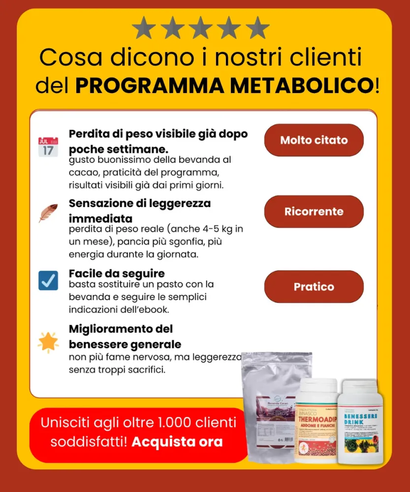 Programma Metabolico Rapid