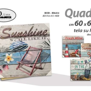 Quadro 60x60x2,5cm 806414