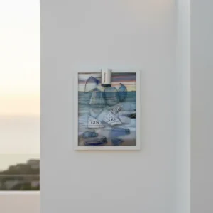 Quadro Artigianale Gin Mare – Ispirazione Mare Mediterraneo