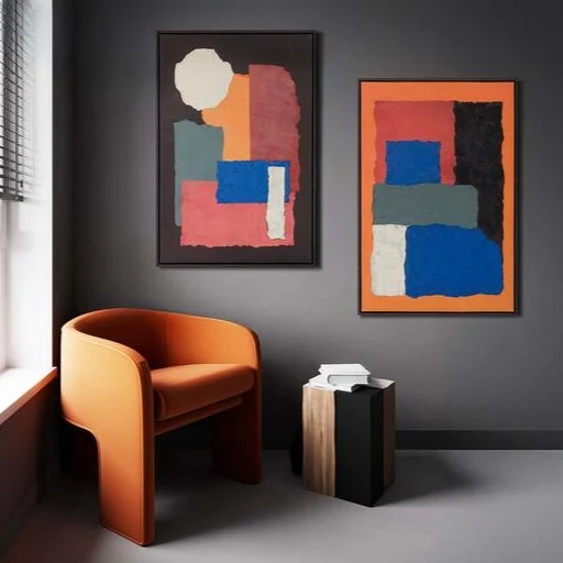 Quadro Astratto Garpe Interiores