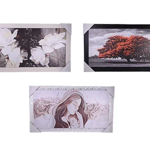 Quadro canvas con cornice 60x120cm