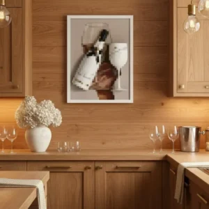 Quadro "Champagne" - Arredo Design Artigianale Luxury