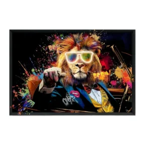 Quadro con LED - Leone
