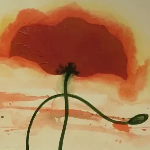 Quadro con papaveri rossi