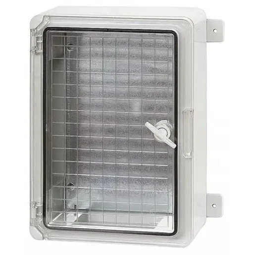 Quadro elettrico plastica trasparente 250x350x150mm IP65 PP3012