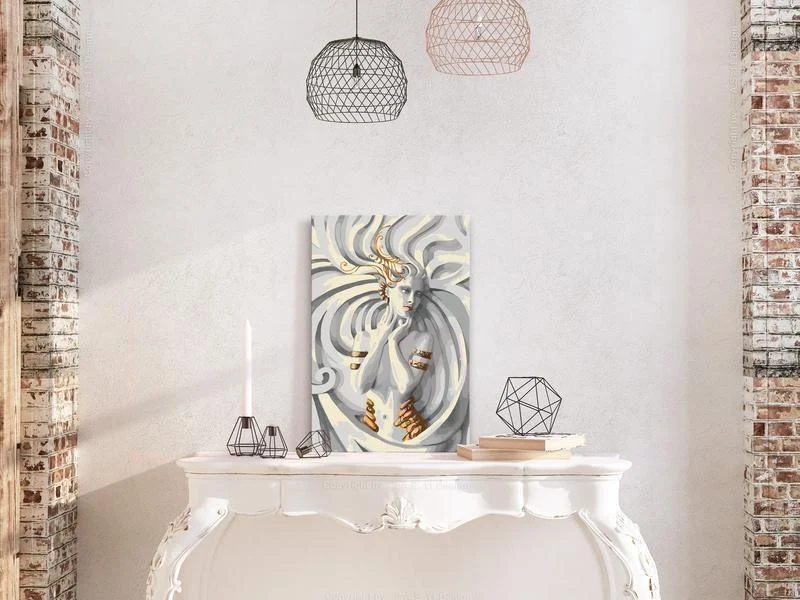Quadro fai da te Medusa 3d