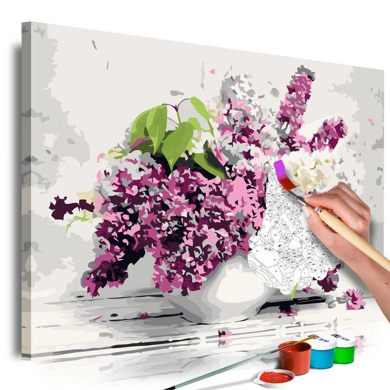 Quadro fai da te Vase and Flowers