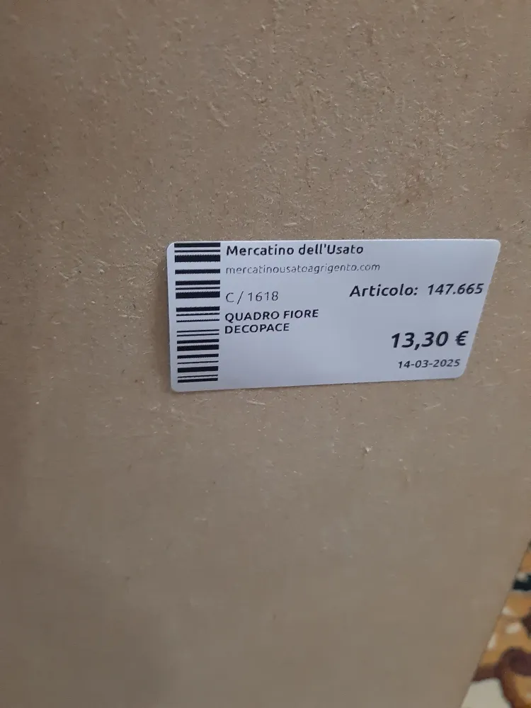 Quadro Fiore Decopace