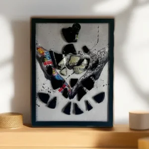Quadro "Hendrick's Peace" - Arredo Design Artigianale con Cuore