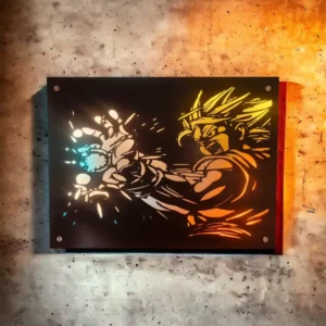 QUADRO LED - DRAGON BALL - KAMEHAMEHA