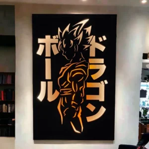 QUADRO LED - DRAGON BALL - SON GOKU