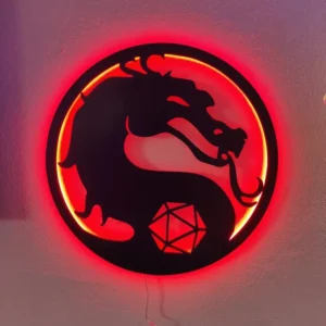 QUADRO LED - DUNGEON AND DRAGONS