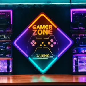 QUADRO LED -GAMER ZONE