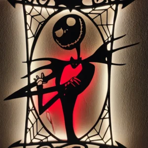 QUADRO LED - JACK SKELETRON - NIGHT BEFORE CHRISTMAS