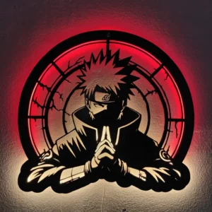 QUADRO LED LAMPADA ANIME - NARUTO