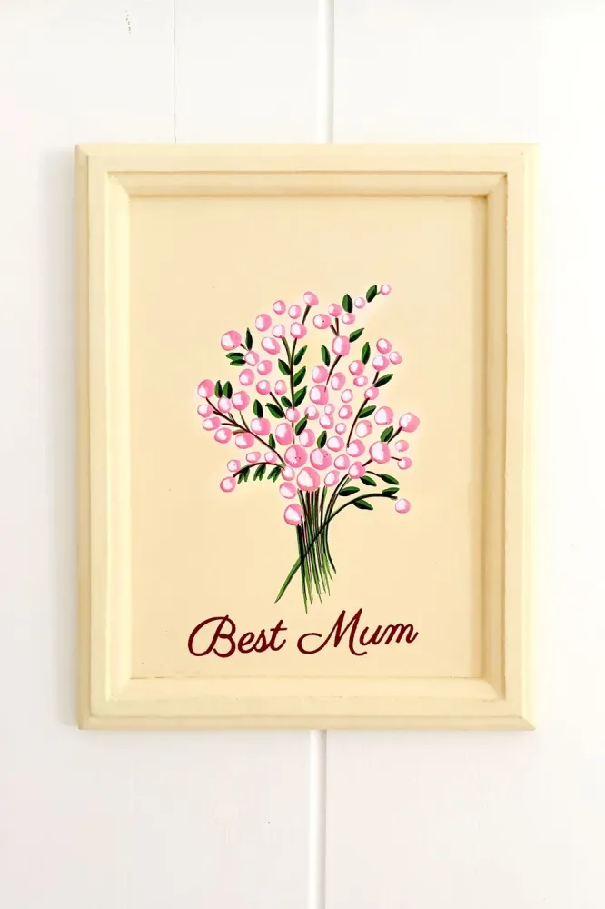 Quadro legno “Best Mum”