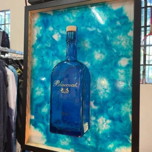 Quadro Moderno Bottiglia Bluecoat Gin