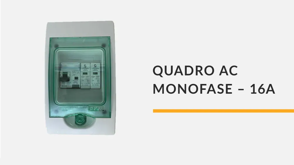Quadro AC monofase 16A