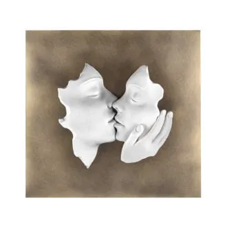QUADRO PANNELLO CON BACIO OTTONE